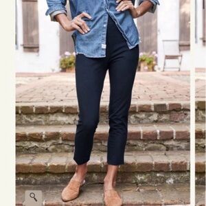 Frank & Eileen Murphy Cropped Skinny Stretch Pants Black S